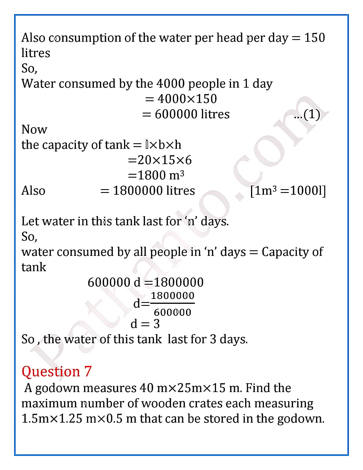 NCERT Solutions Class 9 Maths Chapter 13 Exercise 13 5 Surface Area And 